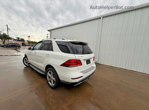 4JGDA5JBXJB164806 2018 MERCEDES-BENZ GLE Белый Задняя правая четверть