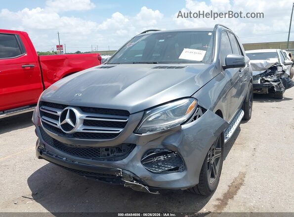 4JGDA5JBXJB177443 2018 MERCEDES-BENZ GLE 350 Gray Вид спереду