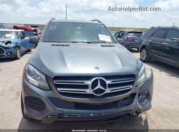 4JGDA5JBXJB177443 2018 MERCEDES-BENZ GLE 350 Gray Вид щитка приладів