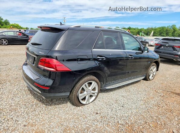 4JGDA6DB7HA838427 2017 MERCEDES-BENZ GLE Black Tył prawy