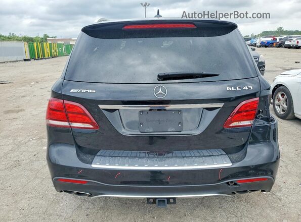 4JGDA6EB0HA931529 2017 MERCEDES-BENZ GLE Black Rear seats view