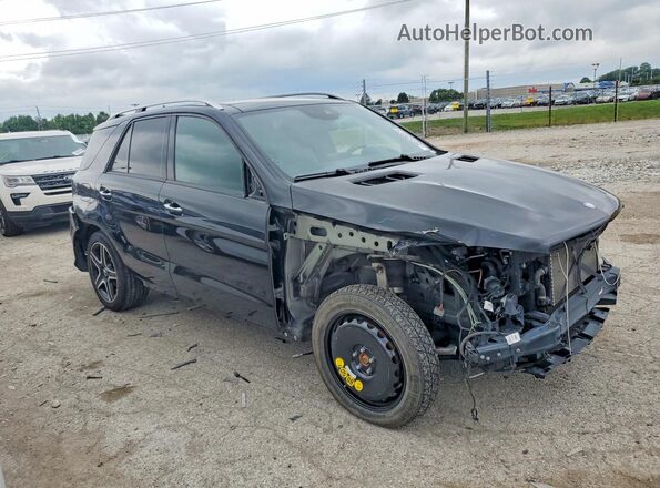 4JGDA6EB0HA931529 2017 MERCEDES-BENZ GLE Black Front right