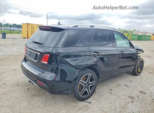 4JGDA6EB0HA931529 2017 MERCEDES-BENZ GLE Black Rear right
