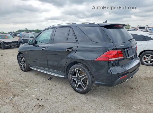 4JGDA6EB0HA931529 2017 MERCEDES-BENZ GLE Black Rear left