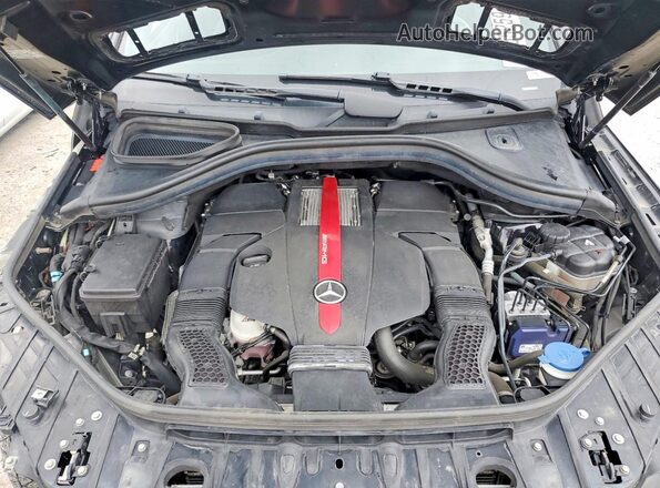 4JGDA6EB0HA931529 2017 MERCEDES-BENZ GLE Black Rear interior view