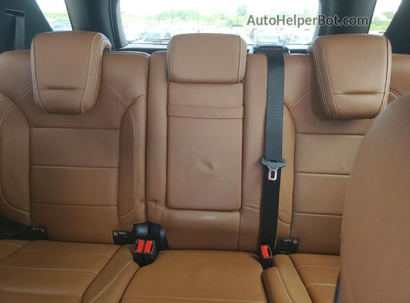 4JGDA6EB4HA955753 2017 MERCEDES-BENZ GLE Белый Вид задних сидений