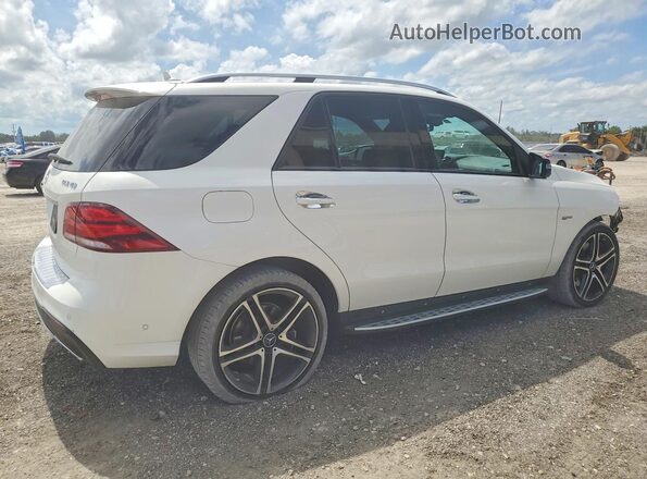 4JGDA6EB4HA955753 2017 MERCEDES-BENZ GLE Белый Задняя правая четверть