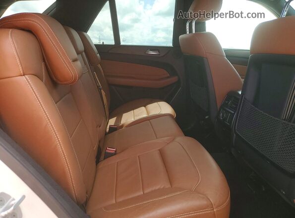 4JGDA6EB4HA955753 2017 MERCEDES-BENZ GLE Белый Вид задней части салона