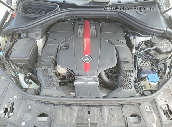 4JGDA6EB4HA955753 2017 MERCEDES-BENZ GLE Белый Вид подкапотного пространства
