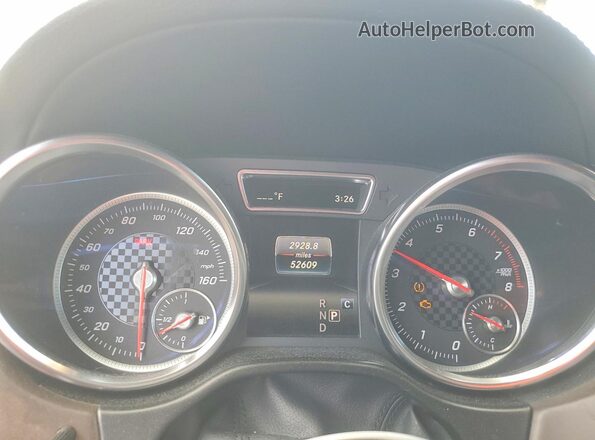4JGDA6EB4HA955753 2017 MERCEDES-BENZ GLE Белый Вид щитка приборов
