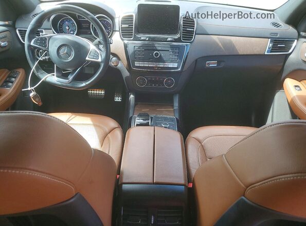 4JGDA6EB4HA955753 2017 MERCEDES-BENZ GLE Белый Вид панели приборов