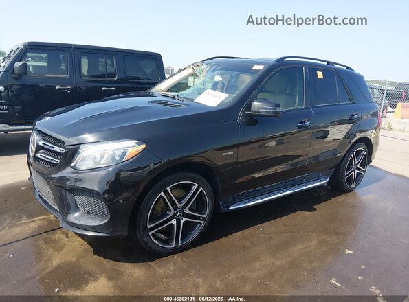 4JGDA6EB6HA974093 2017 MERCEDES-BENZ AMG GLE 43 Black Przód lewy