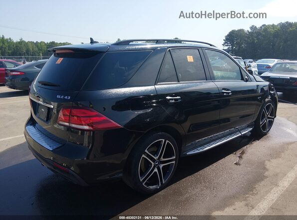 4JGDA6EB6HA974093 2017 MERCEDES-BENZ AMG GLE 43 Black Tył prawy