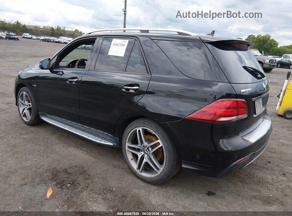 4JGDA6EBXJB019832 2018 MERCEDES-BENZ AMG GLE 43 Black Задня ліва чверть