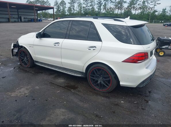 4JGDA7EB1JB004142 2018 MERCEDES-BENZ AMG GLE 63 White Rear left