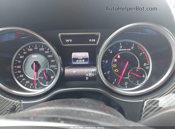 4JGDA7EB1JB004142 2018 MERCEDES-BENZ AMG GLE 63 White Rear seats view