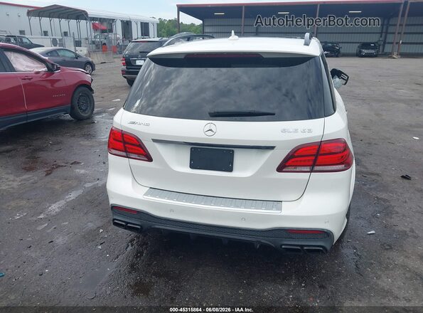 4JGDA7EB1JB004142 2018 MERCEDES-BENZ AMG GLE 63 White 