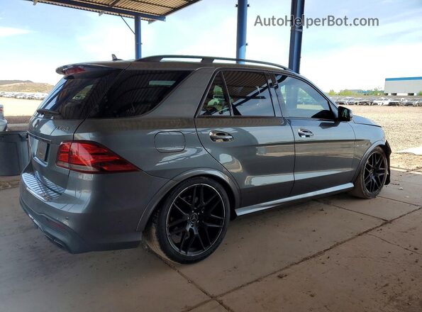 4JGDA7EB2HA886700 2017 MERCEDES-BENZ GLE Charcoal Задня права чверть