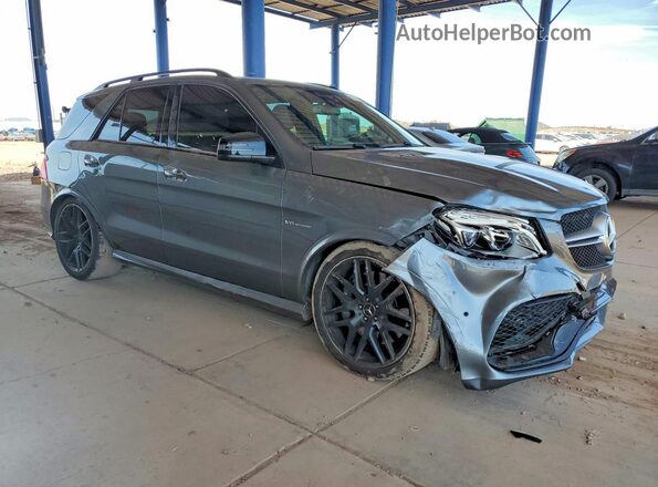 4JGDA7EB2HA886700 2017 MERCEDES-BENZ GLE Charcoal Передня права чверть