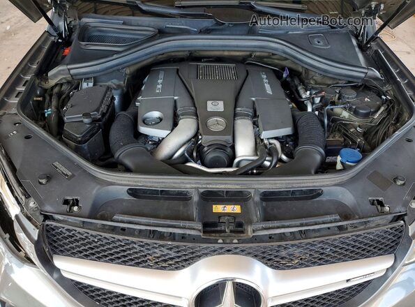 4JGDA7EB2HA886700 2017 MERCEDES-BENZ GLE Charcoal Вид підкапотного простору