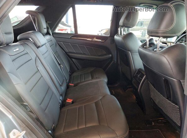 4JGDA7EB2HA886700 2017 MERCEDES-BENZ GLE Charcoal Вид задньої частини салону