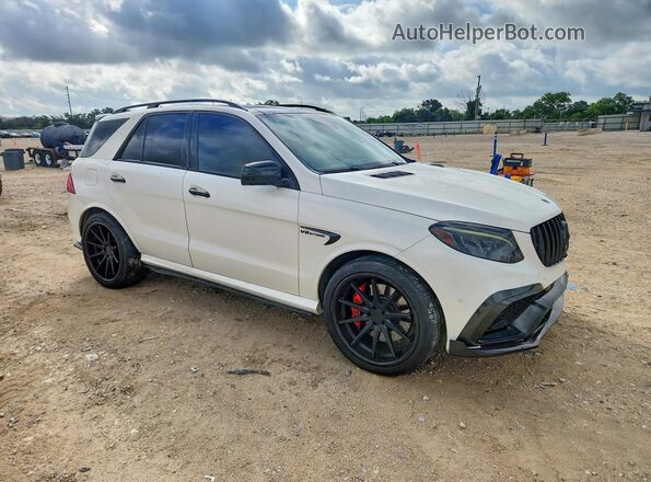 4JGDA7FB4GA707974 2016 MERCEDES-BENZ GLE White Przód prawy