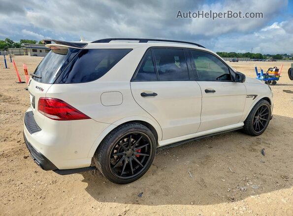 4JGDA7FB4GA707974 2016 MERCEDES-BENZ GLE White Tył prawy