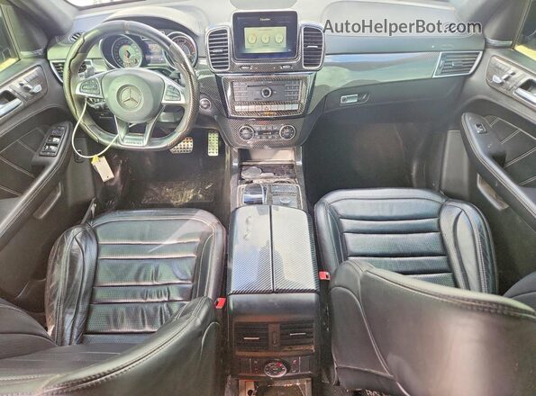 4JGDA7FB4GA707974 2016 MERCEDES-BENZ GLE White Widok deski rozdzielczej