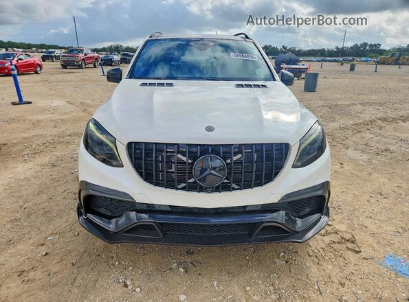 4JGDA7FB4GA707974 2016 MERCEDES-BENZ GLE White Widok z przodu