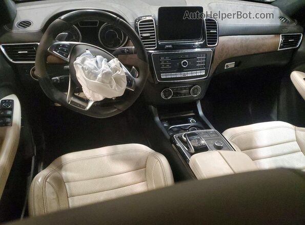 4JGDA7FB7JB131718 2018 MERCEDES-BENZ GLE Blue Widok deski rozdzielczej