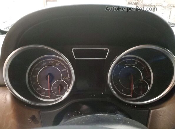 4JGDA7FB7JB131718 2018 MERCEDES-BENZ GLE Blue Widok zestawu wskaźników