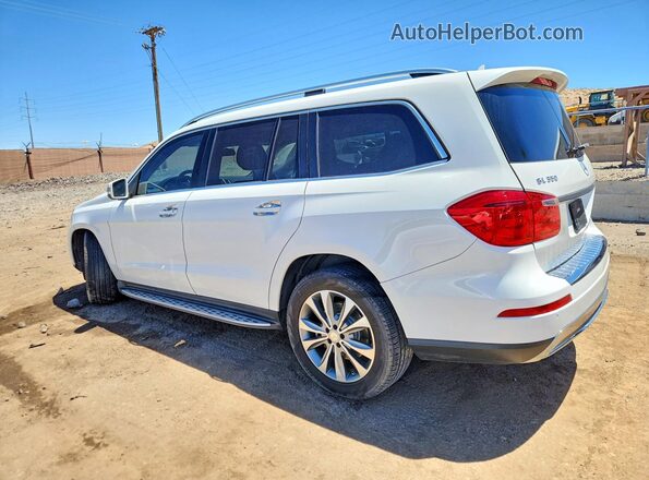4JGDF2EE9GA688774 2016 MERCEDES-BENZ GL-CLASS Белый Задняя левая четверть