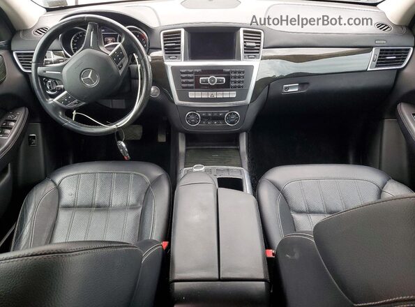 4JGDF6EE0GA681347 2016 MERCEDES-BENZ GL-CLASS Black Առջևի վահանակի տեսք
