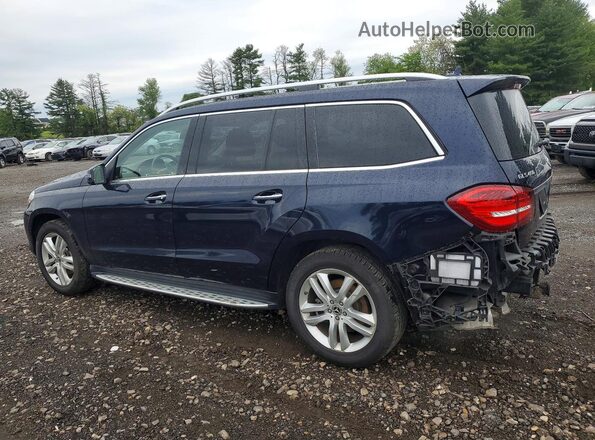 4JGDF6EE0JB016207 2018 MERCEDES-BENZ GLS Blue Tył lewy