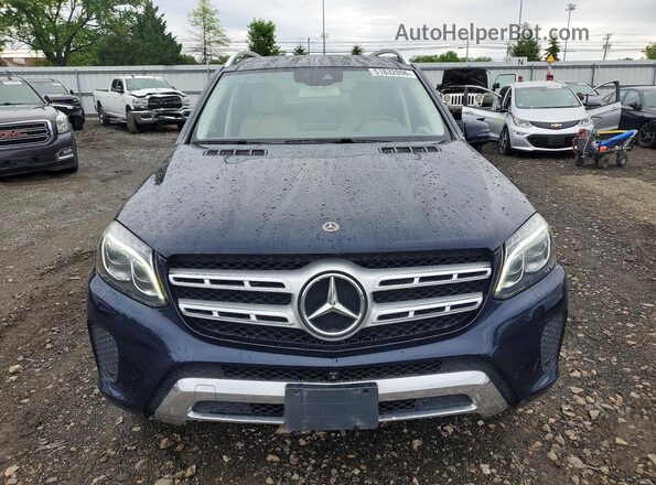 4JGDF6EE0JB016207 2018 MERCEDES-BENZ GLS Blue Widok z przodu