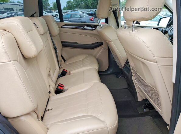 4JGDF6EE0JB016207 2018 MERCEDES-BENZ GLS Blue Widok wnętrza z tyłu