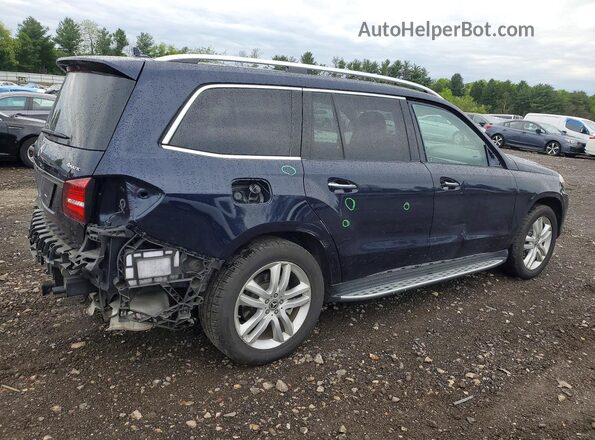 4JGDF6EE0JB016207 2018 MERCEDES-BENZ GLS Blue Tył prawy