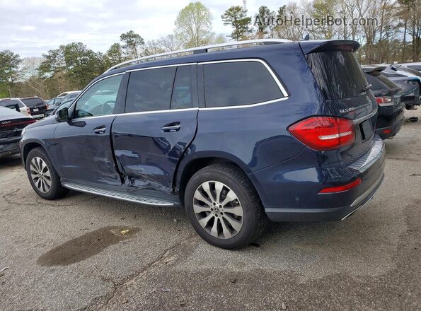 4JGDF6EE0JB029443 2018 MERCEDES-BENZ GLS Blue Tył lewy