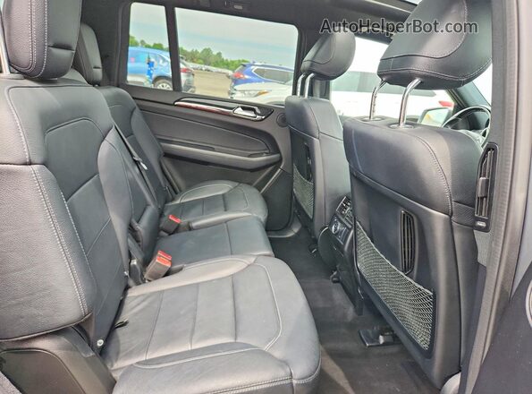 4JGDF6EE0JB103802 2018 MERCEDES-BENZ GLS Серый Вид задней части салона