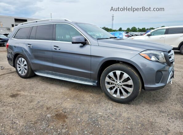 4JGDF6EE0JB103802 2018 MERCEDES-BENZ GLS Серый Передняя правая четверть