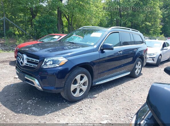 4JGDF6EE0KB239946 2019 MERCEDES-BENZ GLS 450 Blue Przód lewy