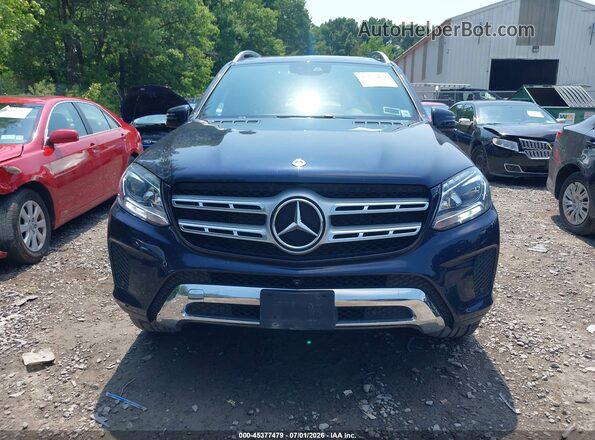 4JGDF6EE0KB239946 2019 MERCEDES-BENZ GLS 450 Blue Widok zestawu wskaźników