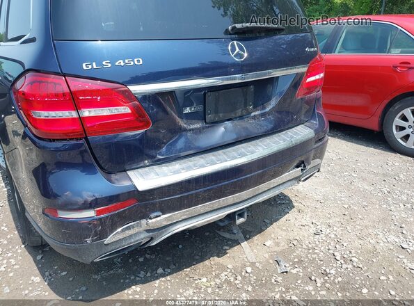 4JGDF6EE0KB239946 2019 MERCEDES-BENZ GLS 450 Blue Widok z przodu