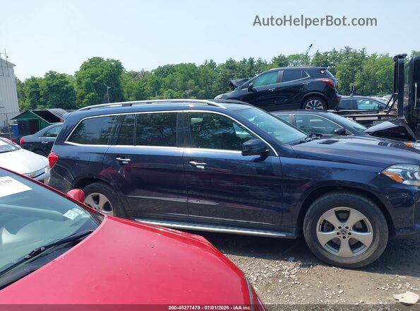 4JGDF6EE0KB239946 2019 MERCEDES-BENZ GLS 450 Blue Widok wnętrza z tyłu