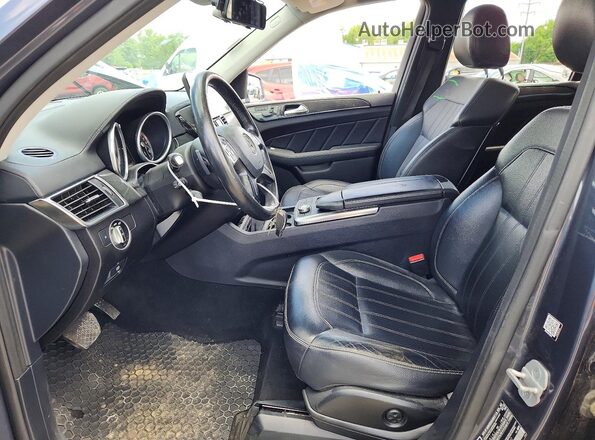 4JGDF6EE1GA624462 2016 MERCEDES-BENZ GL-CLASS Black Widok wnętrza z przodu
