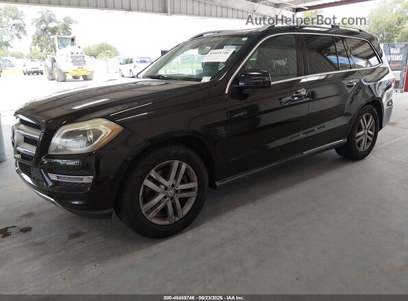 4JGDF6EE1GA665559 2016 MERCEDES-BENZ GL 450 Черный Передняя левая четверть