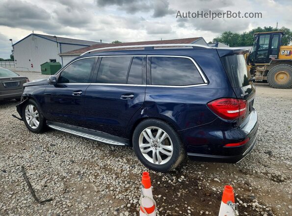 4JGDF6EE1HA947654 2017 MERCEDES-BENZ GLS Черный Задняя левая четверть