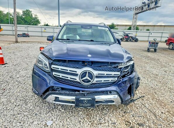 4JGDF6EE1HA947654 2017 MERCEDES-BENZ GLS Черный Вид спереди