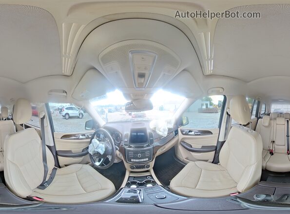 4JGDF6EE1HA947654 2017 MERCEDES-BENZ GLS Черный Панорамный вид салона 360°