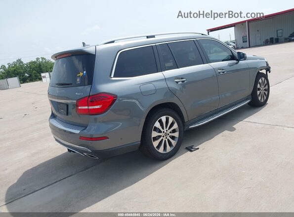 4JGDF6EE1HA968438 2017 MERCEDES-BENZ GLS 450 Gray Trasero derecho